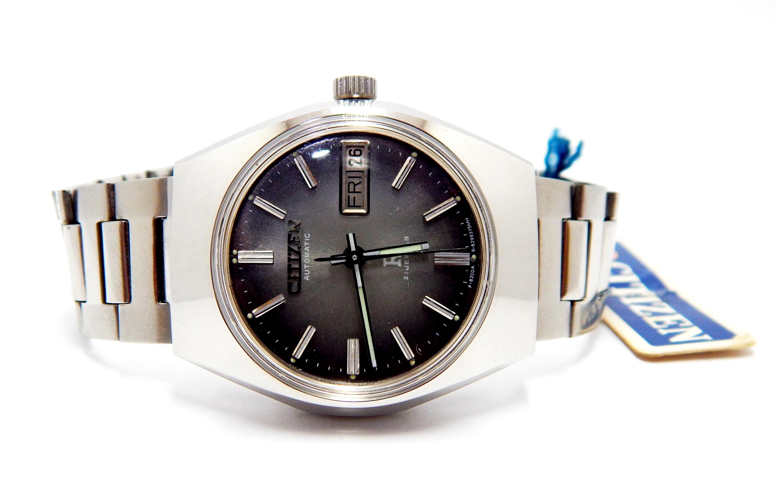 腕時計 '70s CITIZEN a Watch Vintage Citizen Gold Plate 2730 Yellow Dial Men Quartz Watch Japan