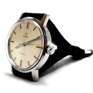 Watch OMEGA, Omega Geneve, Hand Winding, Wrist Watch, Ref 135.070, Case Steel, 35mm, Circa 1965, Gift Birthday, Anniversary, Watch Working