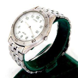 Watch Vintage, Watch CITIZEN, Watch Quartz, Ference 5510, Case Stainless Steel, 36mm Watch Unisex, Gift Watch, Gift Birthday, Watch Working