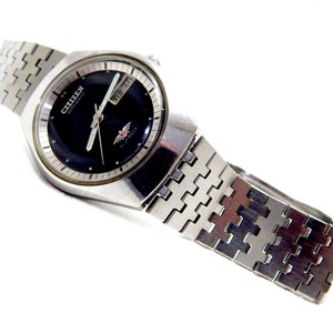 Vintage Watch, Watch CITIZEN, Self Winding, 21 Jewels, Watch Automatic, Case Stainless Steel, 35mm, Circa 1970, Gift Birthday, VaN