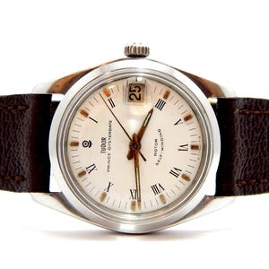Watch TUDOR Prince Oysterdate, By Rolex, 7990/4, Circa 1970, Rotor Self Winding, Stainless Steel, 34mm, Watch Men, Gift Birthday, Working