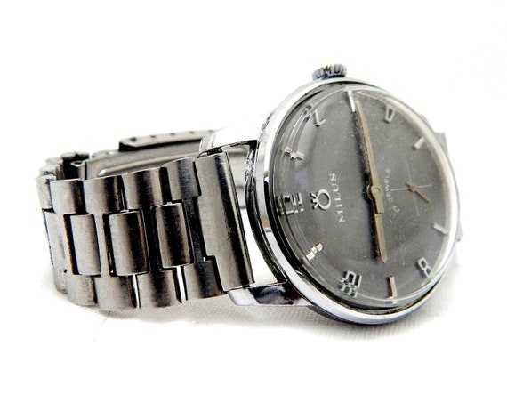 Watch Vintage Watch MILUS Watch Men Hand Winding Case