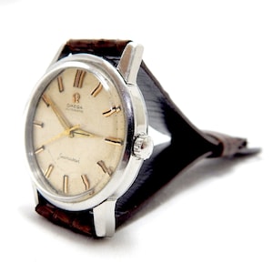 Vintage Watch, Watch OMEGA, Omega Seamaster, Watch Automatic, Case Stainless Steel, 34mm, Gift Birthday, Gift Anniversary, Watch Working