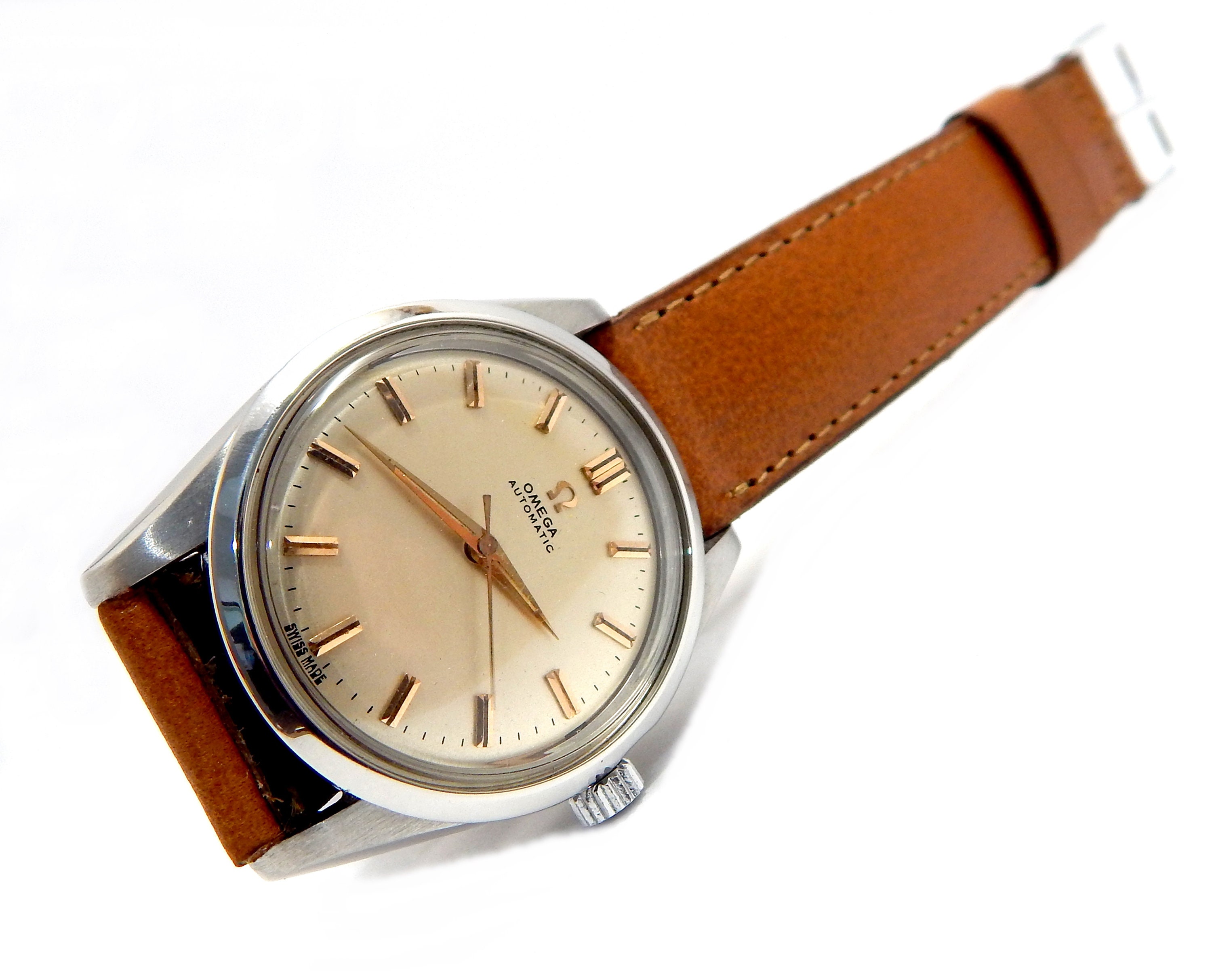 Watch OMEGA Seamaster Omega Automatic 20 Jewels Case Stainless Steel 35mm Gift Birthday Gift Anniversary Dad Gift Friend Gift Van Etsy Canada