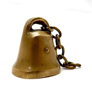 Antique Bell, Bronze Bell, Bronze Cowbell, Hanging Bell, Circa 1910, Income Bell, Animal Bell, Chime Bell, Objects Collection VaN