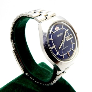 Vintage Watch, ORIENT Crystal, Watch Automatic, 21 Jewels, Stainless Steel, 37mm, Circa 1970, Watch Men, Gift Birthday, Watch Working