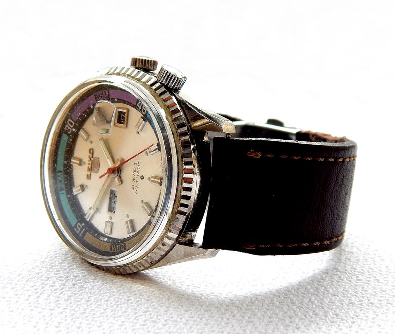 Vintage Watch SEIKO 5 Diver Self winding Automatic Ref Etsy