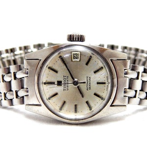 Vintage Watch, TISSOT Seastar, Tissot Visodate, Tissot Automatic, Watch Automatic, Case Stainless Steel, 21mm, Gift Birthday,  VaN