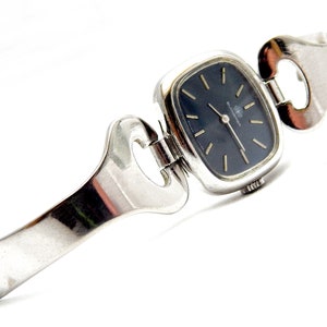 Vintage Watch, Watch BUCHERER, Hand Winding, Style Art Deco, Case Stainless Steel, Circa 1960, 27mm, Lady, Gift Birthday, Anniversary  VaN