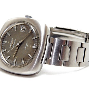 Watch LONGINES Admiral HF, Longines Self Winding, 25 Jewels, WristWatch, Case Steel, 39mm, Watch Working, Gift Birthday, Watch Unisex, Rep
