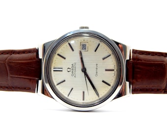 Watch OMEGA Geneve, Omega Automatic, Ref 166.0173, Case Steel, 36mm, Watch Unisex, Gift Birthday, Gift Anniversary, Watch Working, rep2