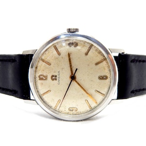 Watch Vintage, OMEGA Geneve, Watch Omega, Hand Winding, Caliber 286, Case Steel, 35mm, Circa 1965, Gift Birthday, Anniversary, Watch  VaN