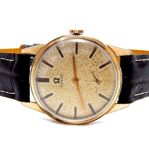 Watch Vintage, OMEGA Geneve, Watch Omega, Hand Winding, Caliber 269, Case Gold Plated, 35mm, 1962c, Gift Birthday, Anniversary, Watch Men