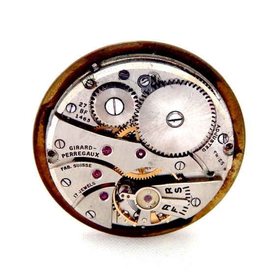 Reloj girard online perregaux 17 jewels