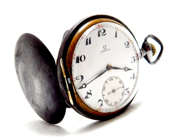 Antique Pocket Watch, Pocket OMEGA, Open Face, Cal 6S… - Gem