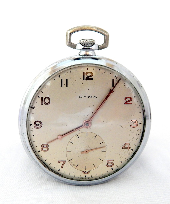 Cyma pocket watch cheap