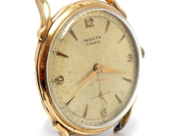 Royal Marine Vintage Acciaio Automatico Nero Pelle Marrone