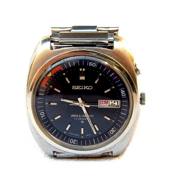 Vintage Watch SEIKO Bell-matic Alarm 