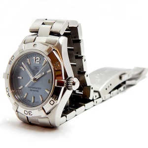 Watch TAG HEUER Aquaracer, 300 Meters, Ref. WAF1417, Tag Heuer Quartz, Case & Bracelet Steel, 28mm, Gift Birthday, Gift Watch, Watch Working