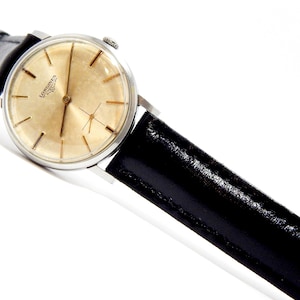 Vintage Watch LONGINES, Ref 8903-2, Hand winding, Case Stainless Steel, 35mm, 1950c, Gift Birthday, Anniversary, Gift Watch, Watch Working