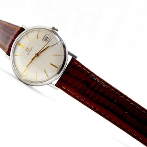 Watch OMEGA Geneve, Ref. 132.019, Hand Winding, 17 Jewels, Caliber 611, Case Steel, 34mm, Gift Birthday, Gift Anniversary, Watch Working