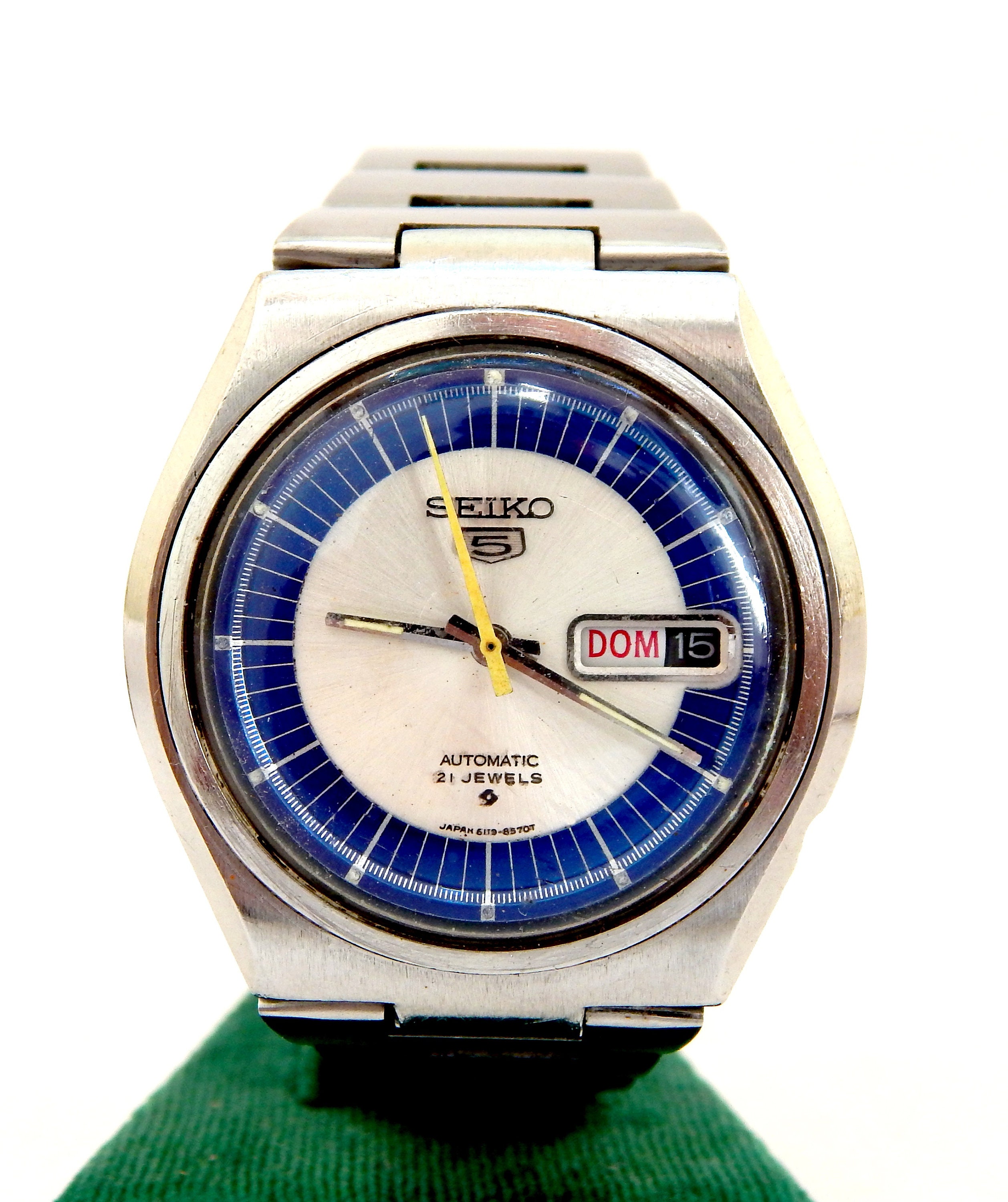 Watch Vintage Watch SEIKO 5 Watch Automatic Ref 6119-8500 - Etsy