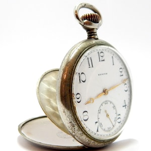 Montre De Poche Ancienne ZENITH Mécanique Manuelle 18.28.1.A - Occasion - Style Classique