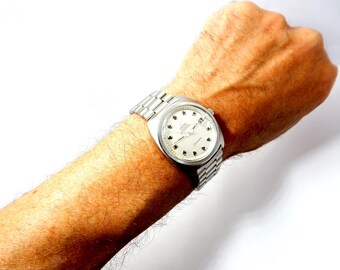 Watch OMEGA Seamaster Omega Automatic Jumbo Chronometer Officially Certified Ref 168.035 Case Steel 38mm Circa 1970 Watch Unisex Etsy Canada