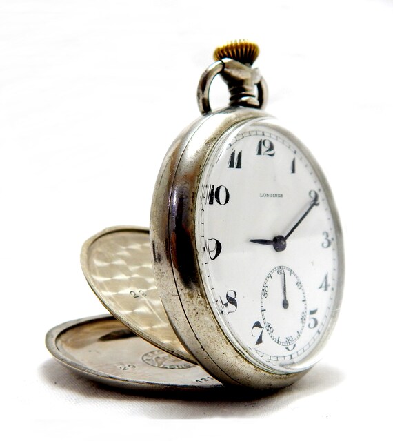 Antique Pocket, Watch LONGINES, Pocket Longines, Cali… - Gem