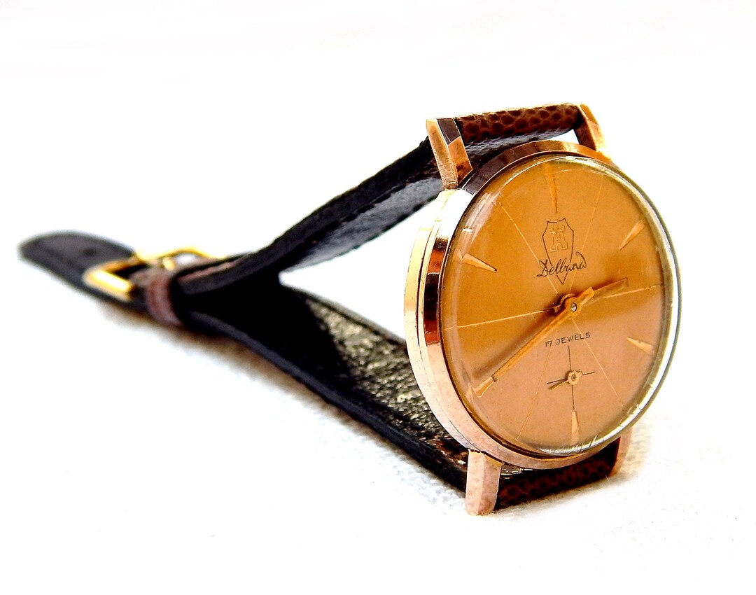 Watches for Women, Watch Vintage, DELBANA Classic, Style Art Deco 1950c ...