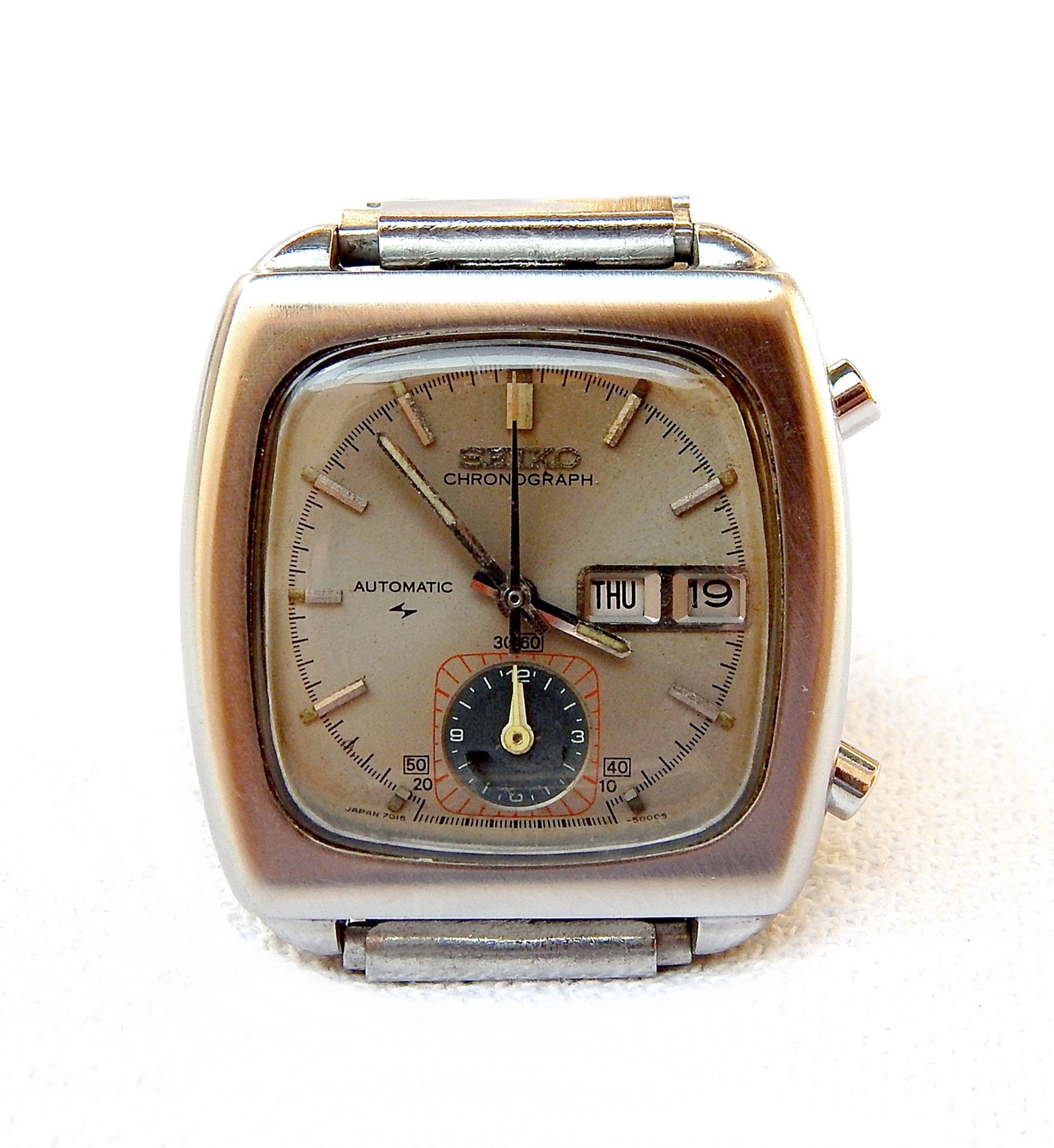 Vintage Watch SEIKO Monaco Chronograph Automatic Ref | Etsy Singapore