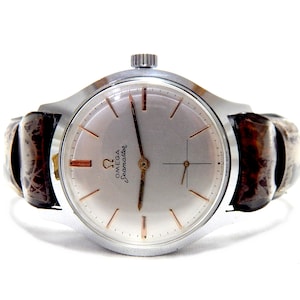 Watch OMEGA, Omega Seamaster, Caliber 269, 17 Jewels, Hand Winding, Circa 1960, Case Stainless Steel, 35mm, Gift Birthday, Watch Unisex VaN