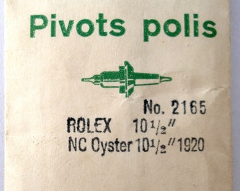 Lot 12 (Twelve) Balance Staff Swiss ROLEX 10 1/2" NC Oyster 1920 NEW !!