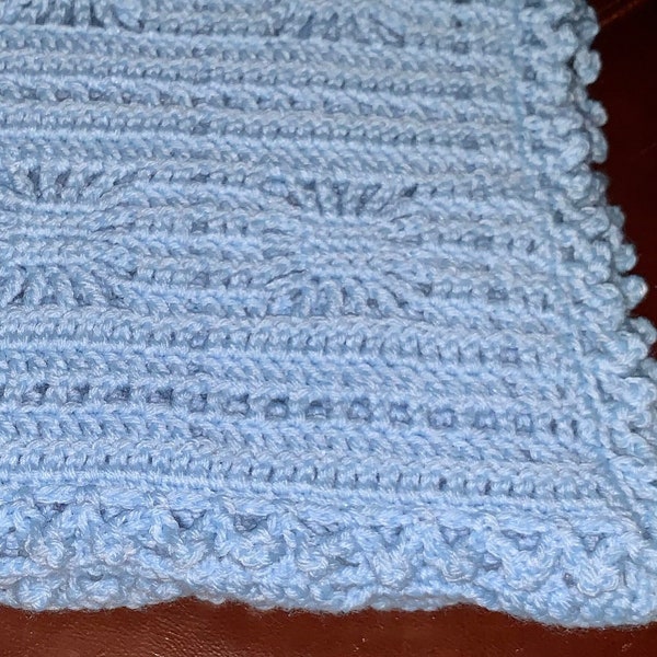 Crochet Baby Blanket Pattern, Instant Download, Spiderweb Baby Blanket Pattern