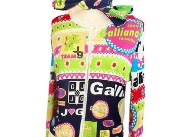 John Galliano Raceway Knit Cardigan Galliano Raceway Sweater John Galliano Raceway Knit Cardigan Galliano Raceway Sweater
