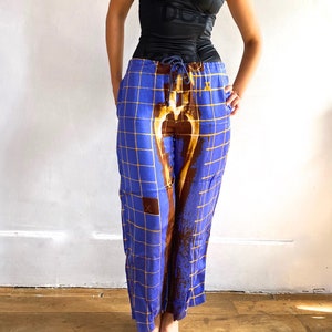 Jean Paul Gaultier CYBERBABA x-ray pants Gaultier SS90 skeleton pants drawstring Jean Paul Gaultier vtg JPG xray Scary Spice Girls Wannabe