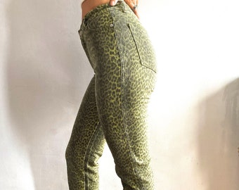 Roberto Cavalli Cheetah Print Jeans Leopard Print Cavalli Roberto Cavalli Cheetah Print Jeans Leopard Print Cavalli