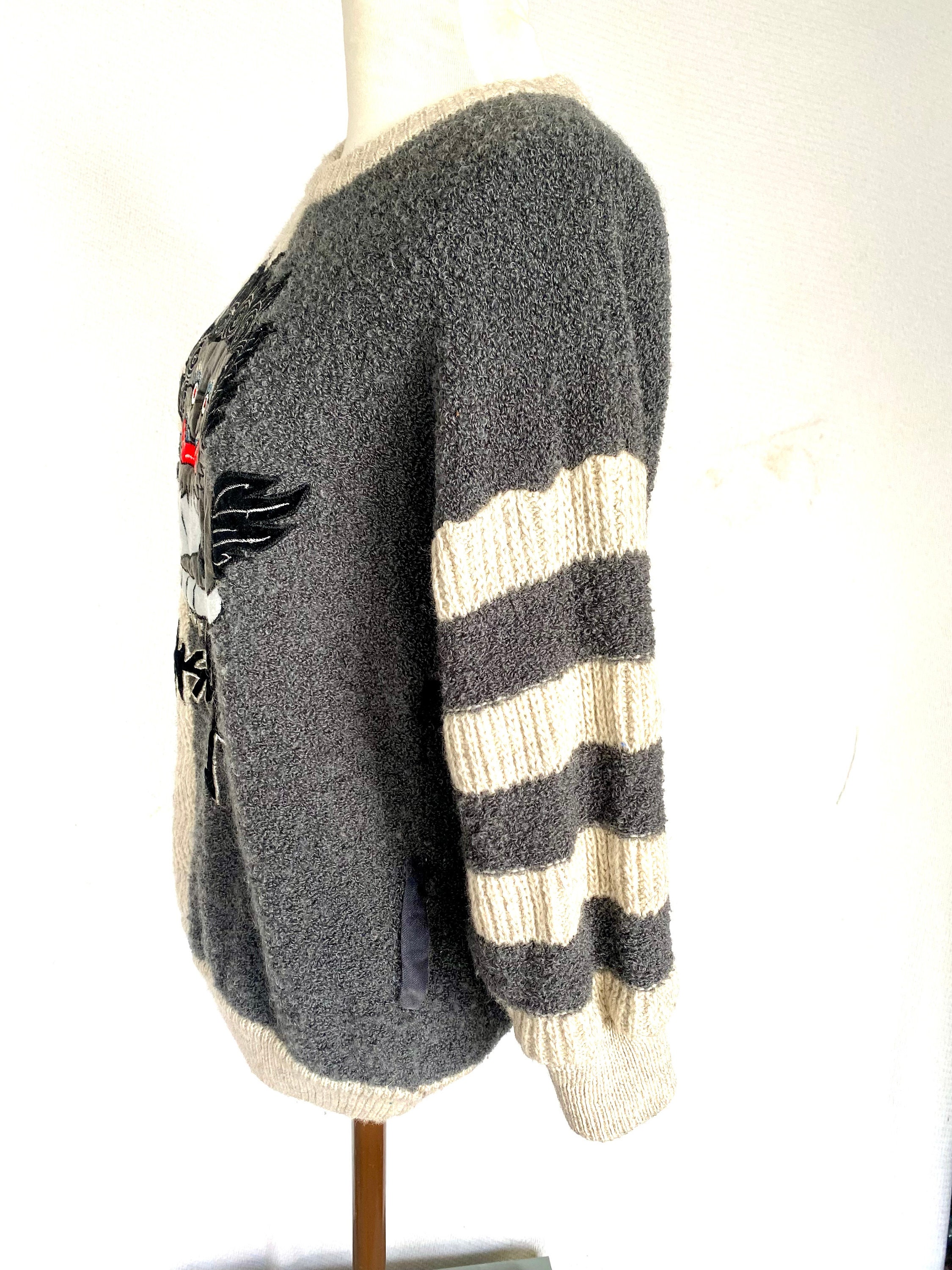 Kansai Yamamoto Dragon Sweater 80s Kansai Yamamoto David