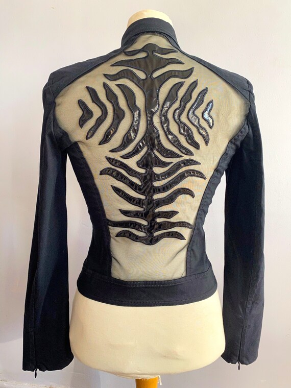 prada skeleton jacket