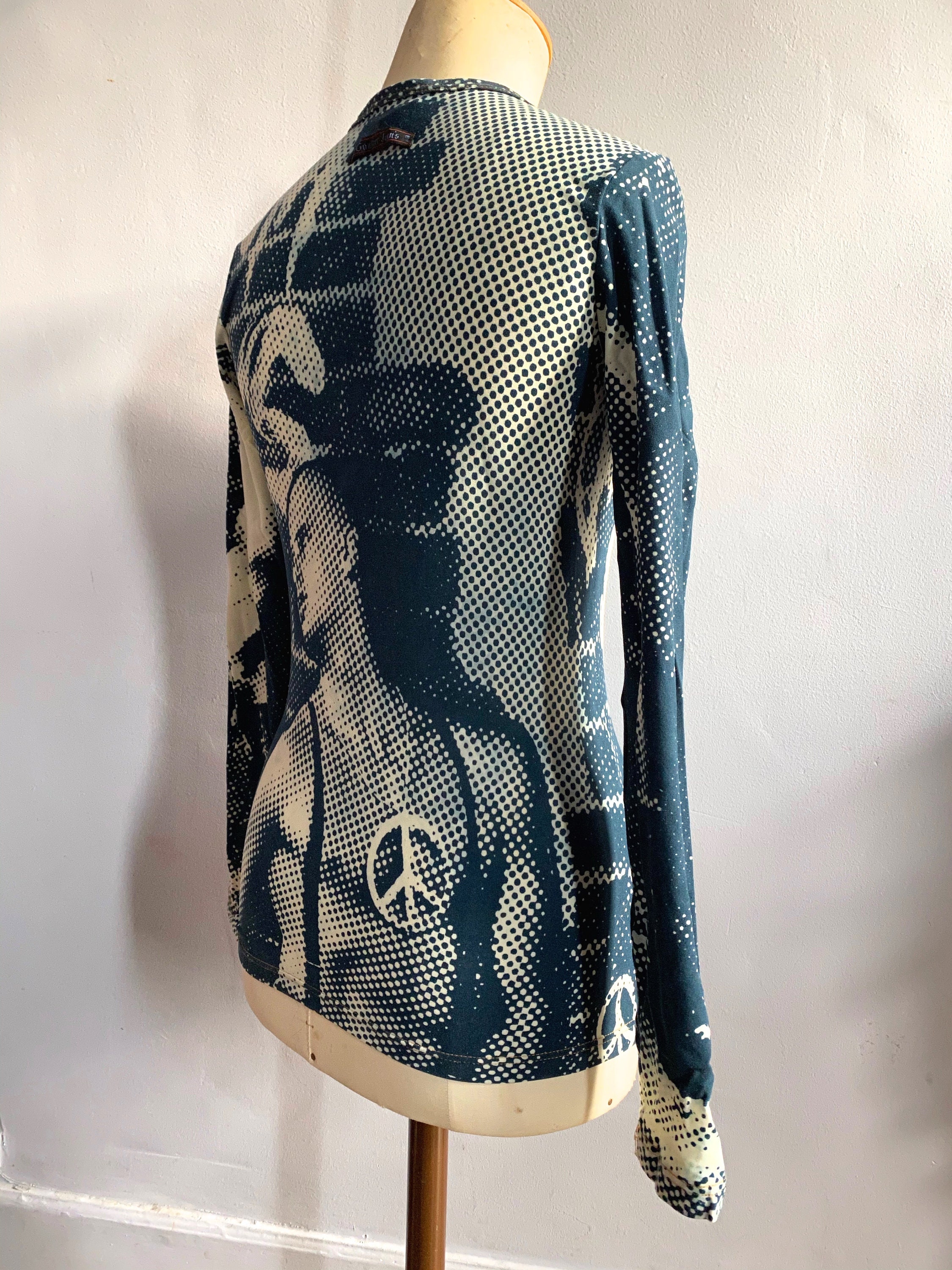 Jean Paul Gaultier Fight Racism Top 90s Gaultier Punk T