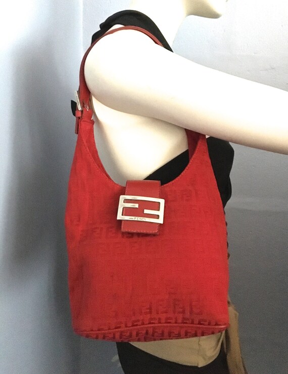 Fendi zucca bag Fendi zucchino bag Fendi hobo purs