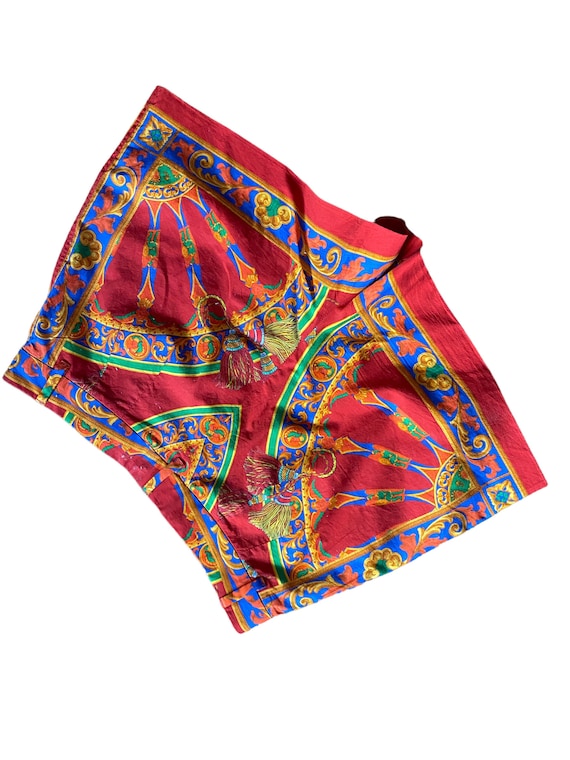 Dolce and Gabbana shorts 90s Dolce Gabbana red ta… - image 2