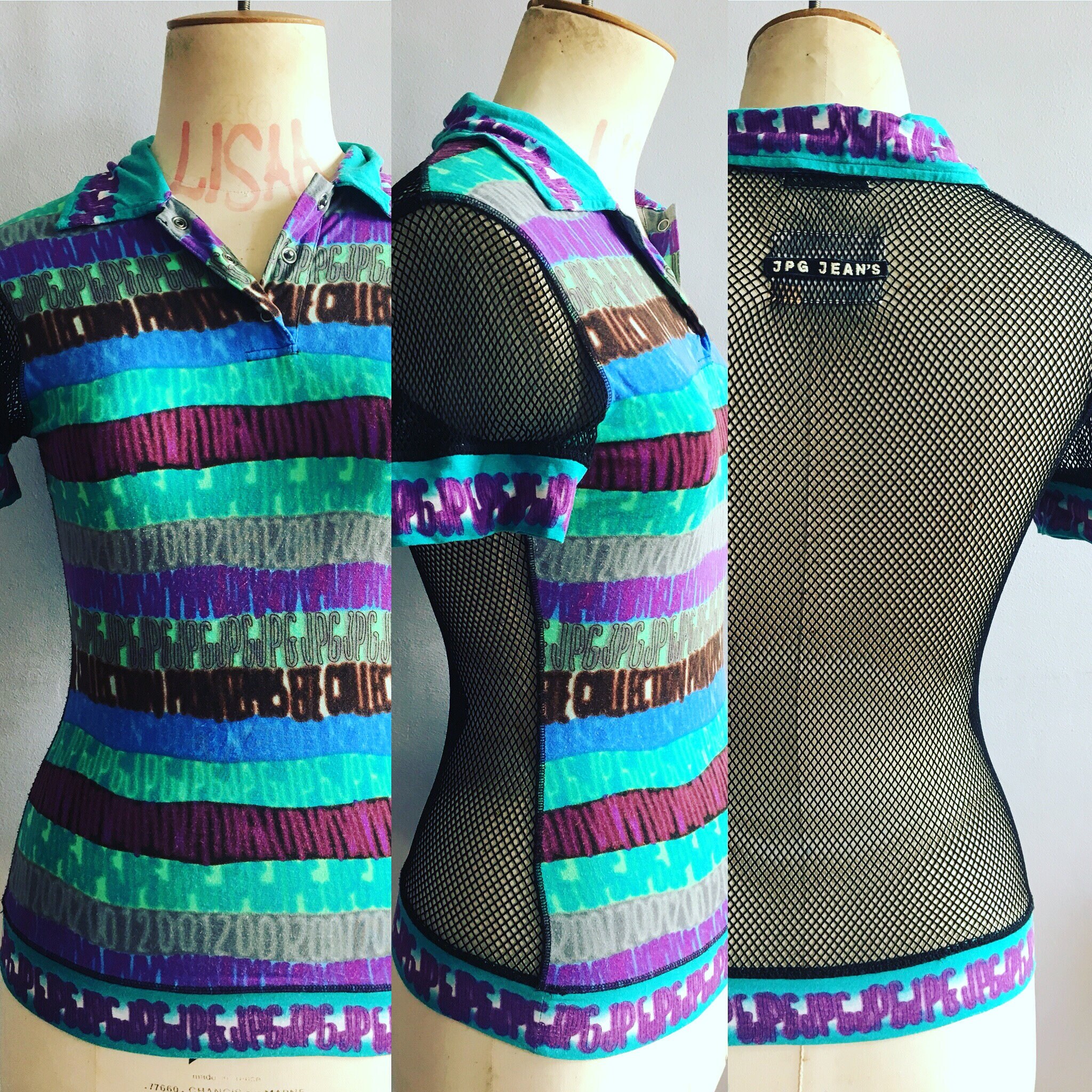 jean paul gaultier polo shirt