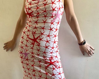 Versace Starfish Dress Vintage Versace Jeans Couture Star
