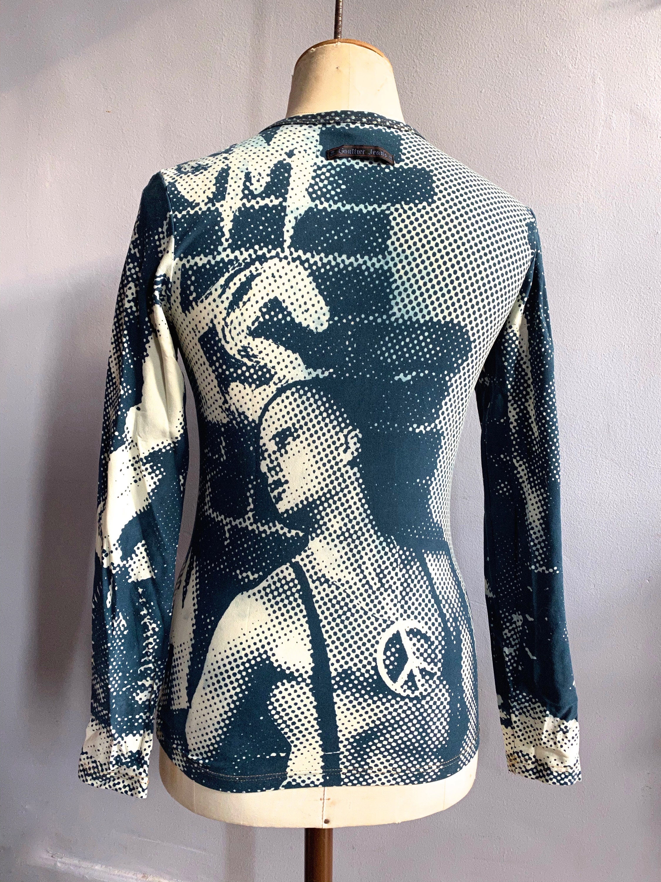 Jean Paul Gaultier Fight Racism Top 90s Gaultier Punk T