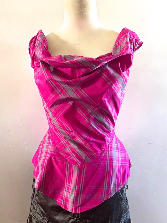 Vivienne Westwood corset Westwood taffeta bustier