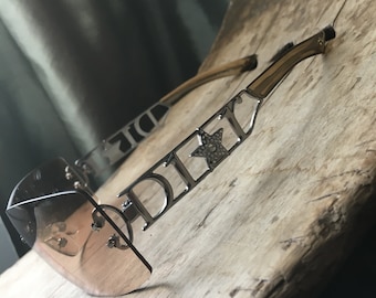 Dior Rimless Sunglasses Galliano for Dior Side Star Diorlywood Sun