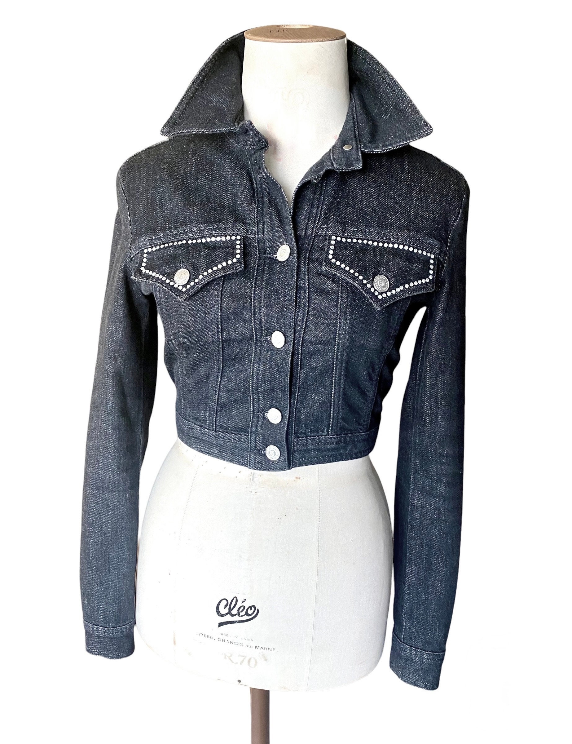 ジャケット Versace Denim Jacket Denim Blouson Jacket | VERSACE US