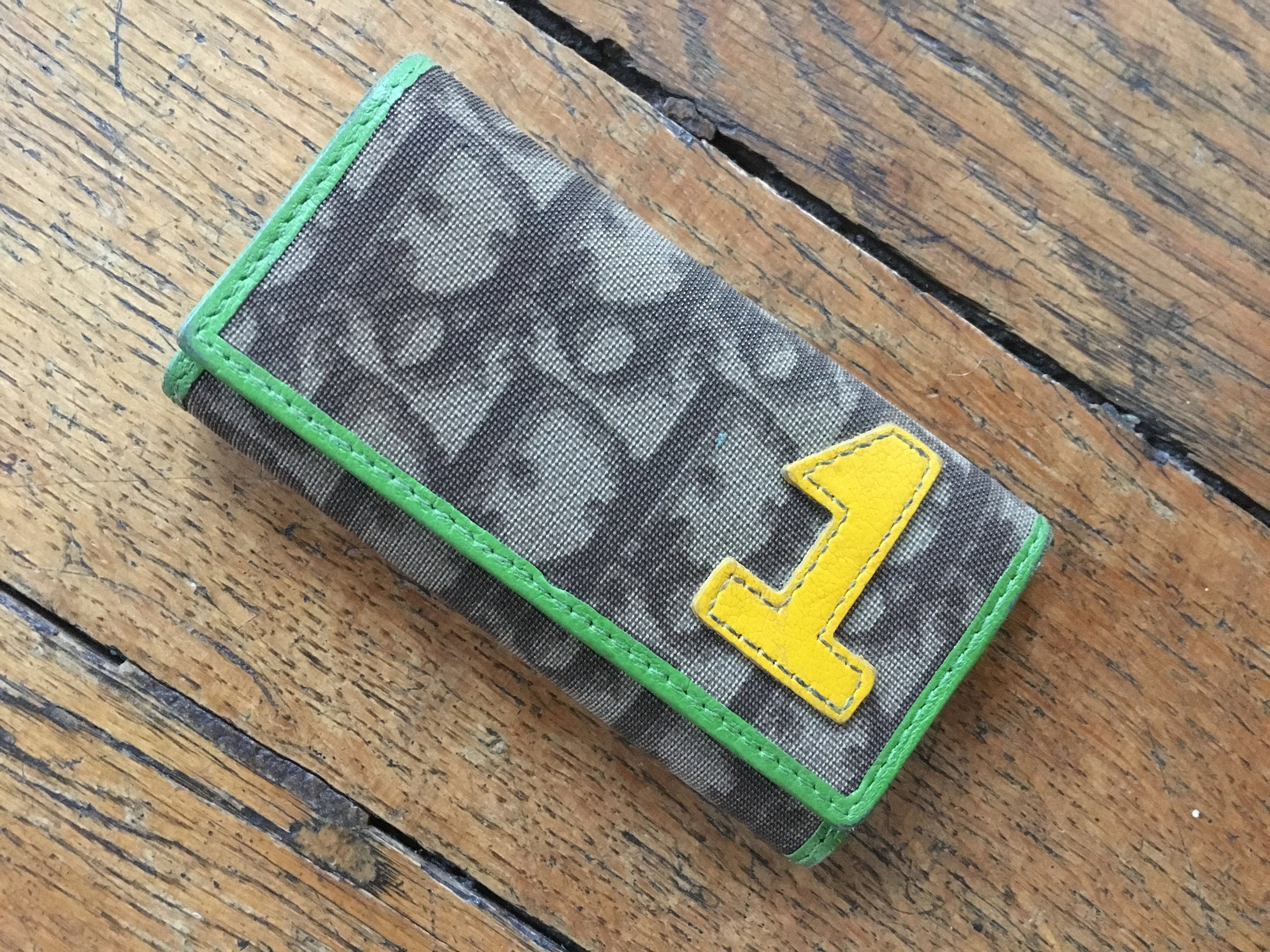 Dior Rasta Key Case Dior by Galliano Monogram Brown Canvas
