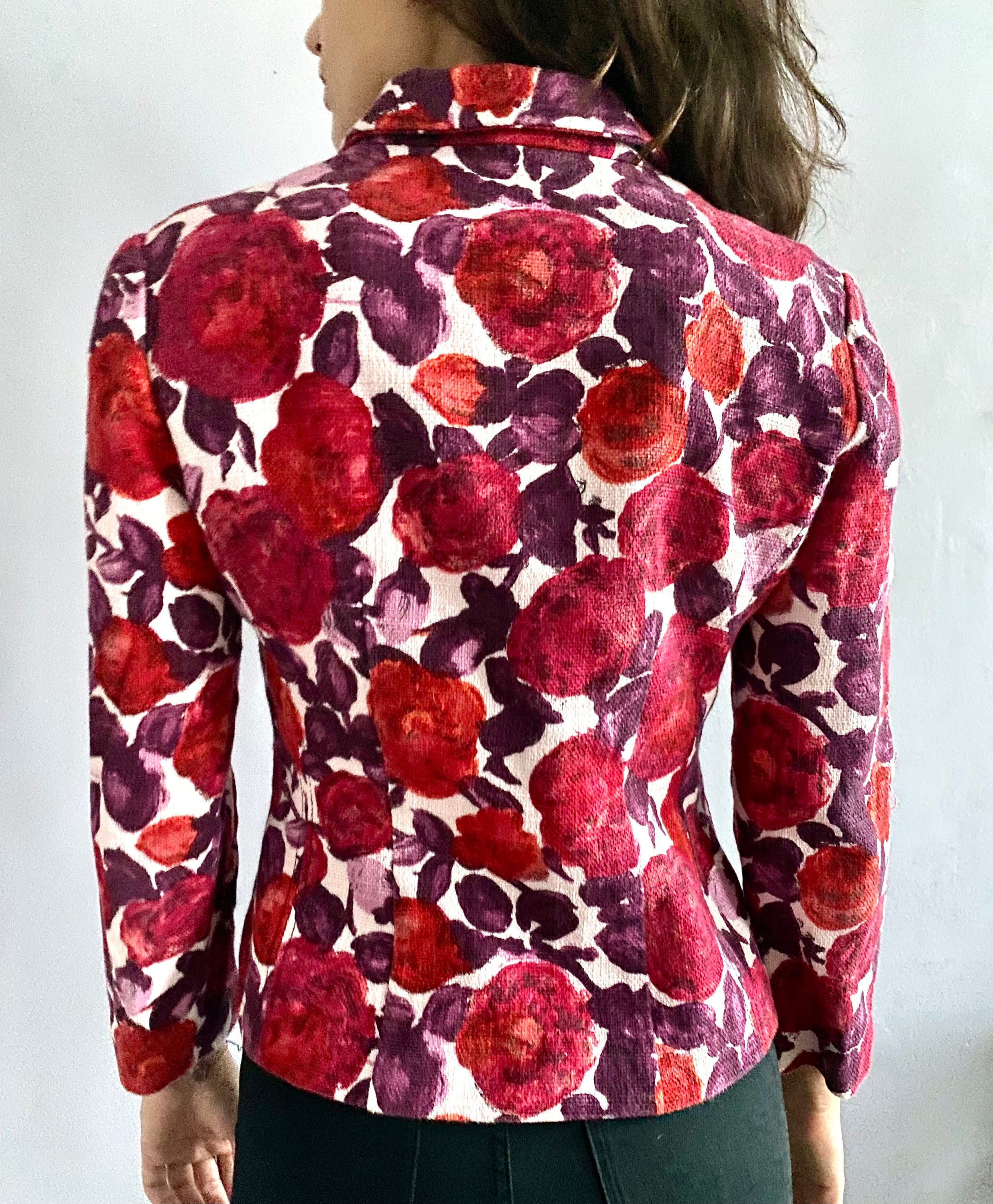 Dolce and Gabbana Floral Print Jacket 90s Dolce Gabbana